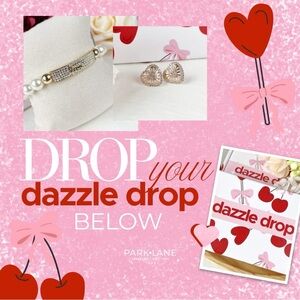 Park Lane DAZZLE DROP Love Pearl Bracelet Valentine’s Day Exclusive NWT